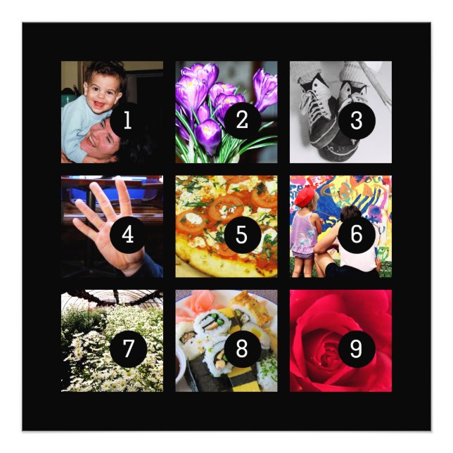 Foto Faça facilmente sua própria arte fotográfica com 9 (Frente)