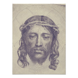 Foto Face de Cristo na Rua. O Véu Sagrado de Veronica