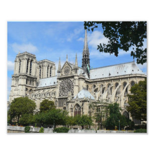 Foto Fachada sul, catedral de Notre Dame, Paris, France