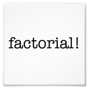 Foto Factorial!