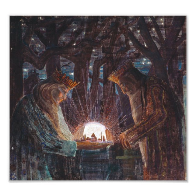 Foto Fada de Reis | Mikalojus Ciurlionis | (Frente)