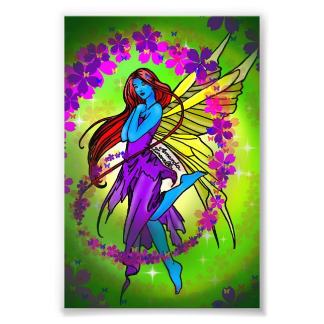 Foto Fada elfa azul (Frente)