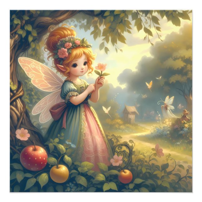 Foto Fada no Jardim (Frente)