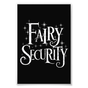 Foto Fairy Security Dia de as Bruxas engraçado Costume