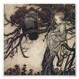 Foto "Falando com os Pássaros" por Arthur Rackham