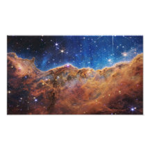 Falésias Cósmicas na Nebulosa Carina | James Webb