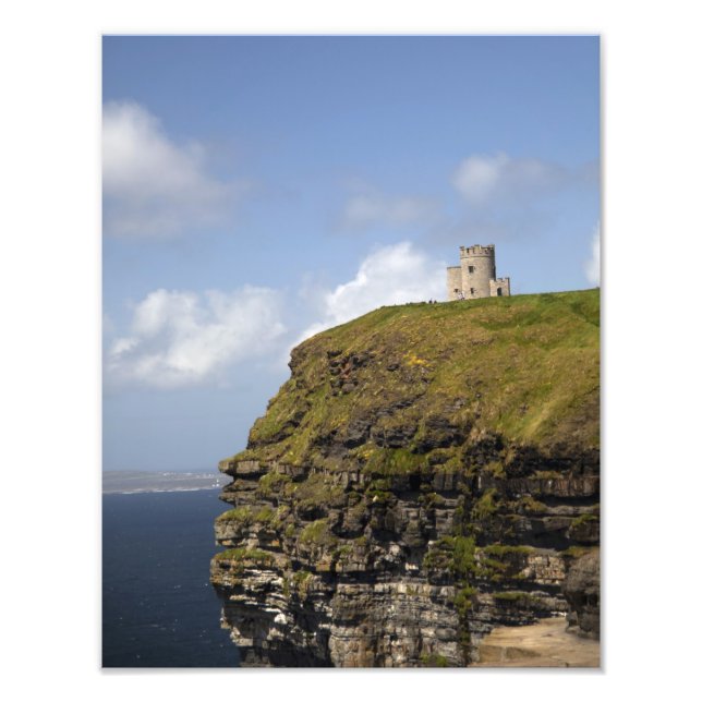 Foto Falésias de Moher e Torre de O'Brien. (Frente)