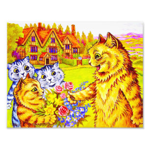 Foto Família Cat no Jardim