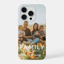 Foto Família é para Sempre Caligrafia Script