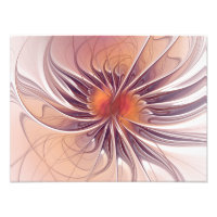 Fantasia Floral, Abstrato Fractal Colorida.