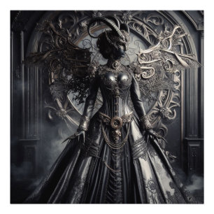 Foto Fantasia Steampunk Escuridão Demônio Moda