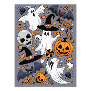 Foto Fantasmas Spooky e Monstros Cute Assustadores