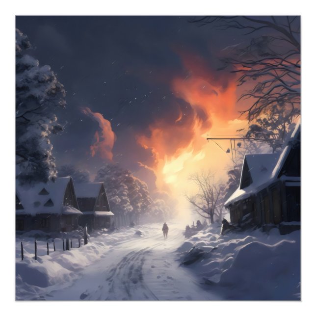 Foto Fantasy Winter Landscape (Frente)