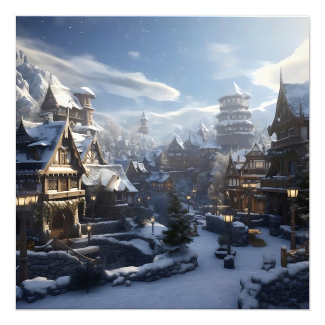 Foto Fantasy Winter Town (Frente)