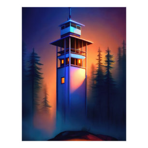 Foto Farol à noite