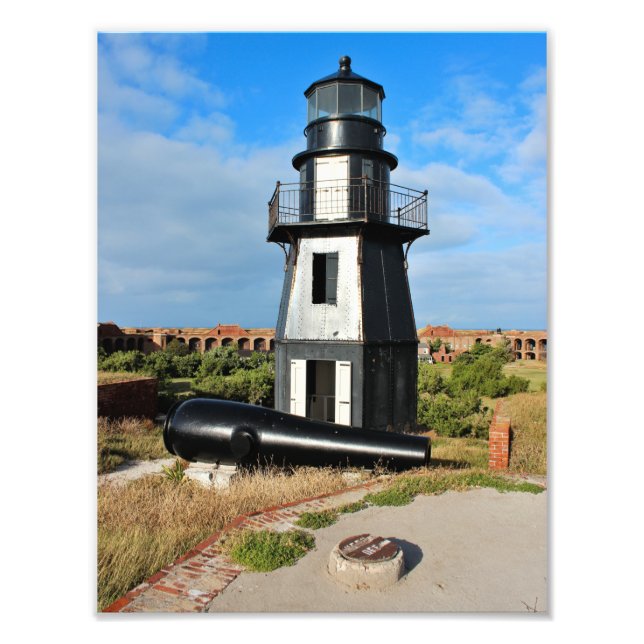 Foto Farol-Chave do Jardim, Dry Tortugas Flórida (Frente)