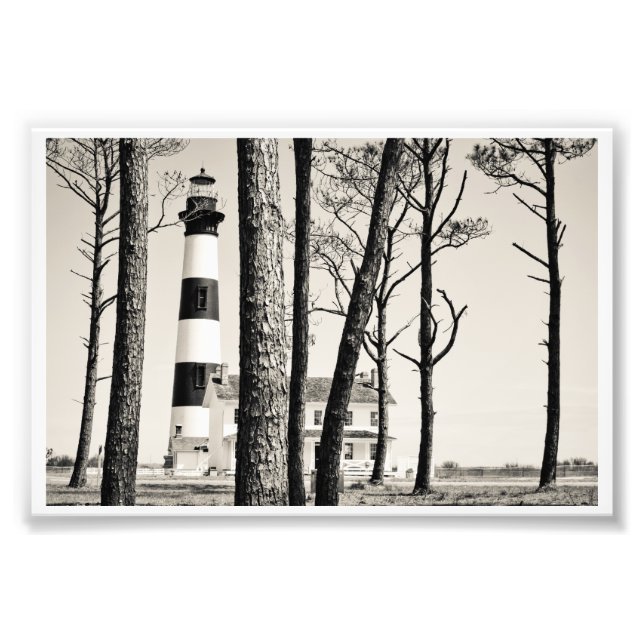 Foto Farol de Bodie Island. (Frente)
