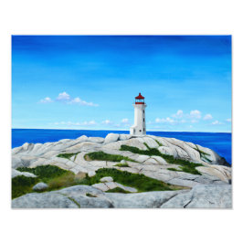 Foto Farol de Peggy's Cove Nova Scotia