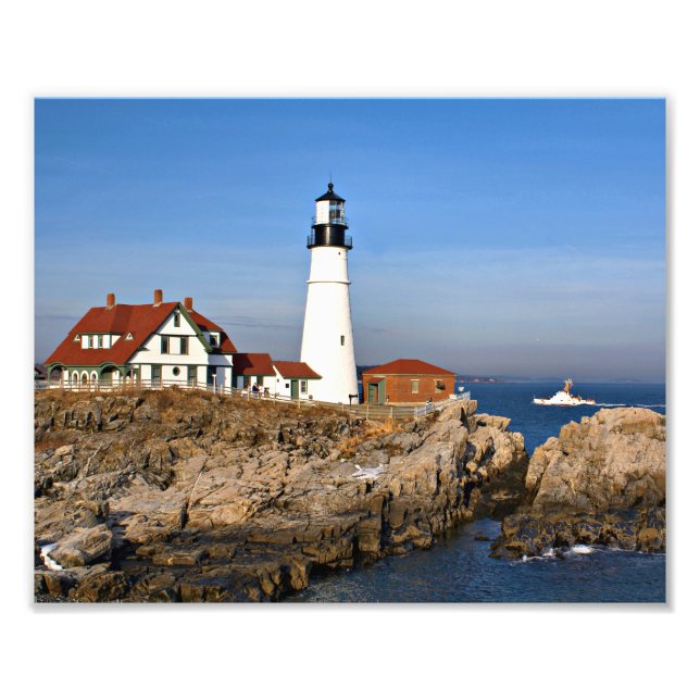 Foto Farol de Portland Head, Maine (Frente)