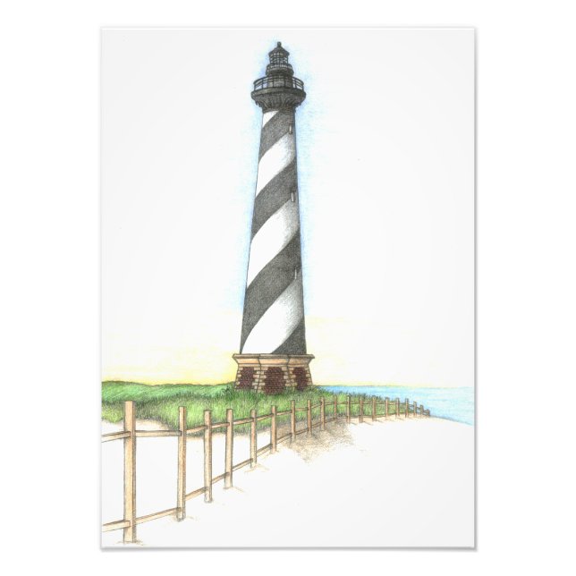 Foto Farol do Cabo Hatteras (Frente)