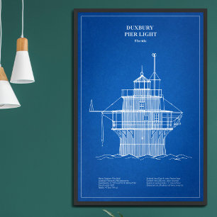 Foto Farol Duxbury Pier Light - Massachusetts - AD