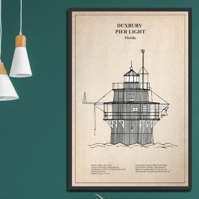 Foto Farol Duxbury Pier Light - Massachusetts - SBD (Criador carregado)