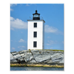 Foto Farol holandês da ilha, Rhode - impressão da fot