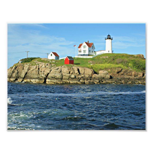 Foto Farol Nubble, Cabo Neddick Maine (Frente)