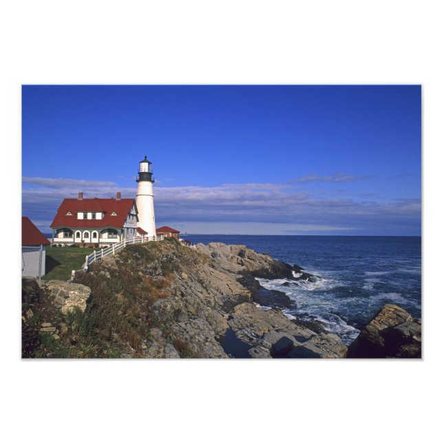 Foto Farol Portland Head Light Maine (Frente)
