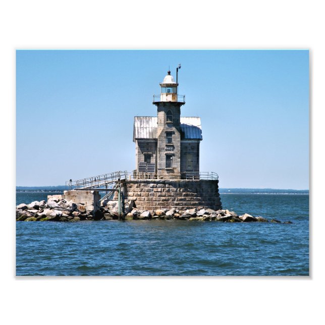 Foto Farol Stratford Shoal, Connecticut (Frente)