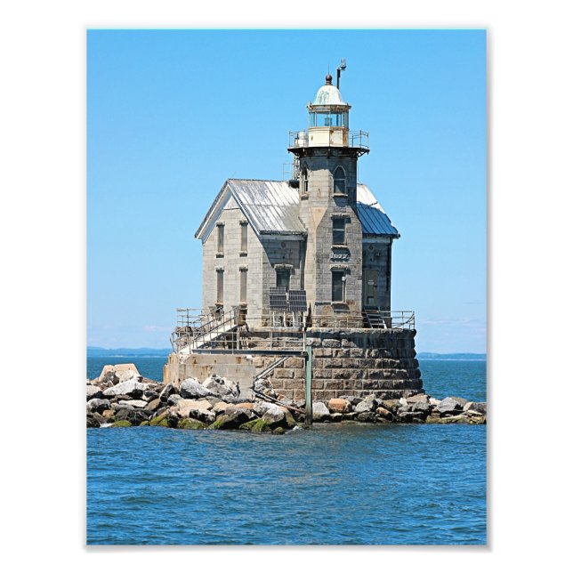 Foto Farol Stratford Shoal, Connecticut (Frente)