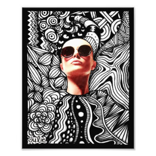 Foto Fashion, óculos de sol, Arte de rabo