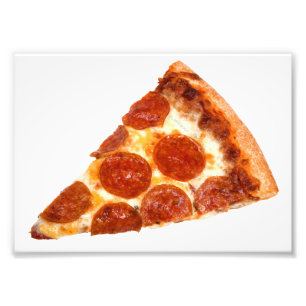 Foto Fatia de pizza de pepperoni clássica da SlipperyJo