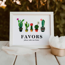 Favoritos ao Chá de panela Fiesta Cactus