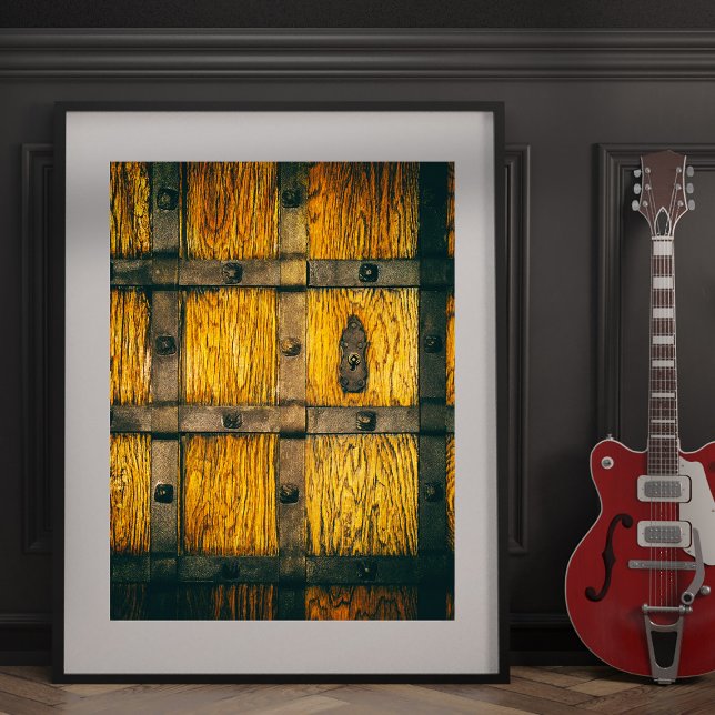 Foto Fechamento do portão do castelo medieval. (Criador carregado)