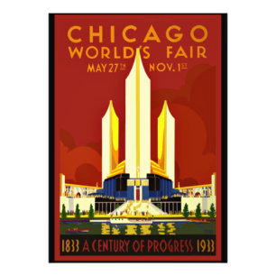 Foto Feira Mundial de Chicago, 1933,