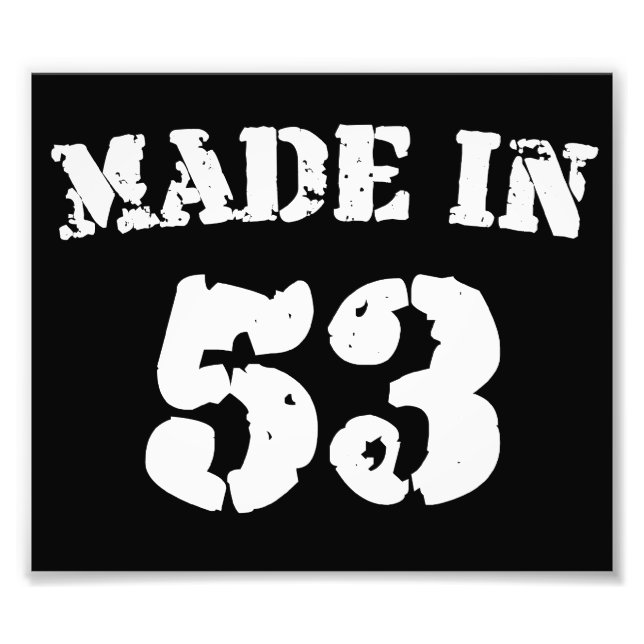 Foto Feito Em 1953 (Frente)