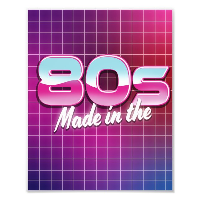 Foto Feito nos anos 80 (Frente)