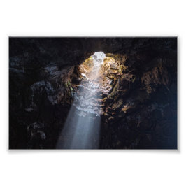 Foto Feixe de Luz na Caverna dos Jameos del Agua