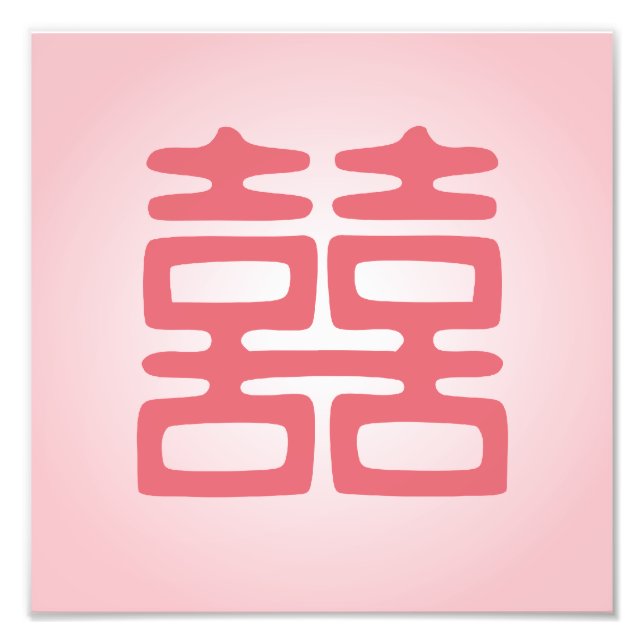 Foto Felicidade dupla rosa - Negrito (Frente)