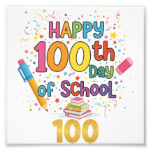 Feliz 100º Dia de Escola