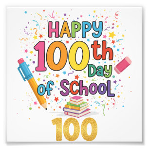 Foto Feliz 100º Dia de Escola