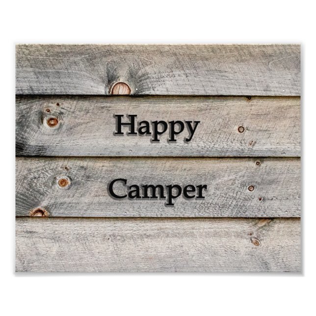 Foto Feliz Camper 10x8 (Frente)