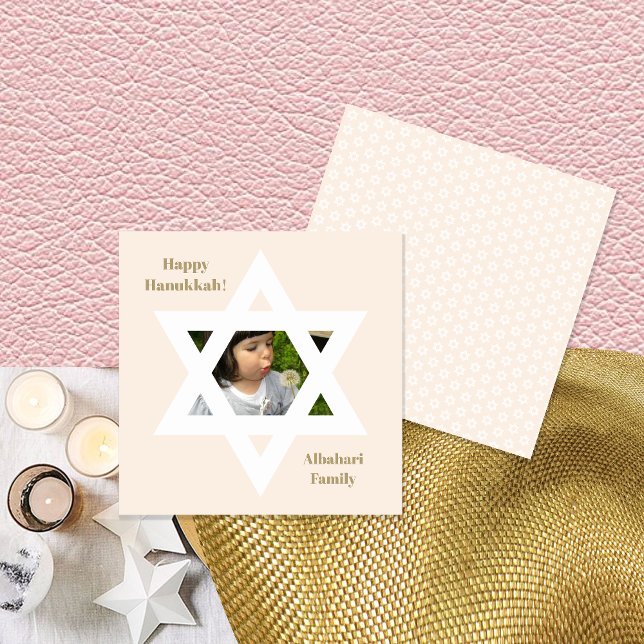 Foto Feliz Chanucá, Cor-de-rosa, brilhante (Criador carregado)