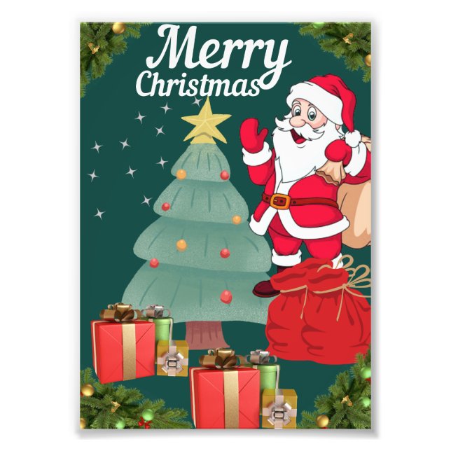 Foto Feliz Natal. (Frente)