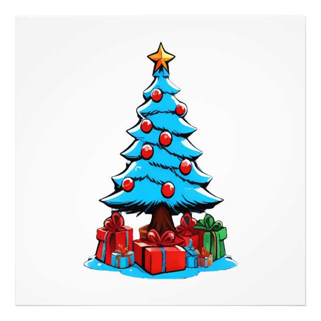Foto Feliz Natal 3D (Frente)