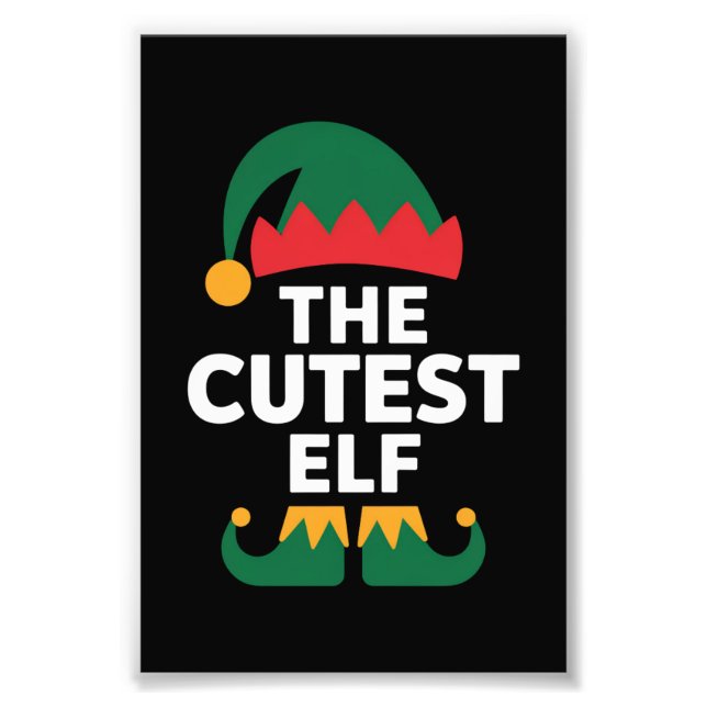 Foto Feliz Natal da Família do Elf Mais Justo (Frente)