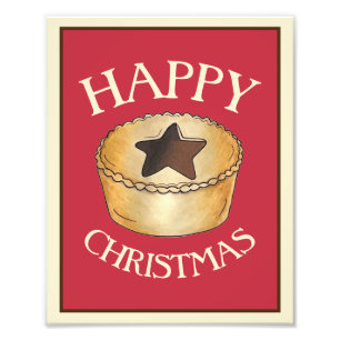 Foto Feliz Natal no Reino Unido - Ilustração do Mince P