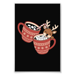 Foto Feliz Natal Rena Famíla Fofa Natal Café