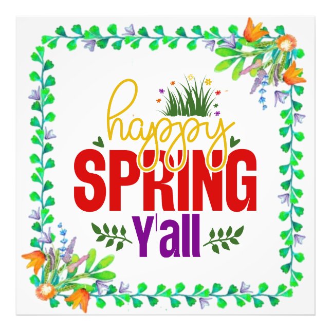 Foto Feliz Primavera para Todos-90996 (Frente)